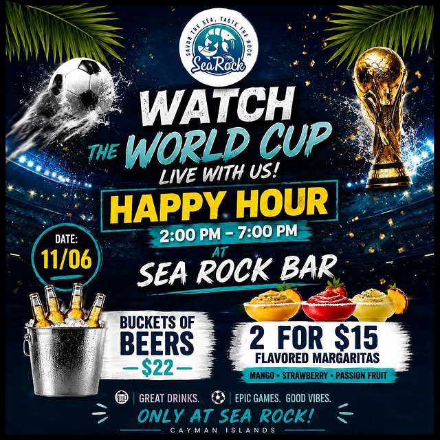 Daily Happy Hour at the SeaRock bar - sunset drinks and small plates